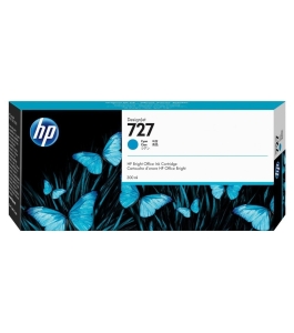 Cartus cerneala original hp cyan, nr.727, pentru designjet t1530|t2530|t930,...