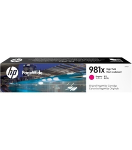 Cartus cerneala original hp magenta, nr.981xl, pentru pagewide...