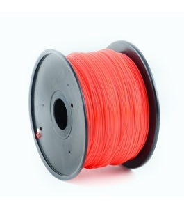 Filament gembird imprimanta 3d, abs, 1.75mm, 1kg / bobina, aprox. 400m, red...