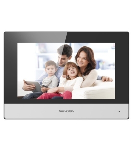 Monitor videointerfon modular hikvision ds-kh6320-te1, 7", color cu touch...