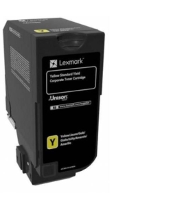 Toner lexmark 74c2sye yellow, 7k ,compatibil cu cx725de, cx725dhe,cx725dthe,...