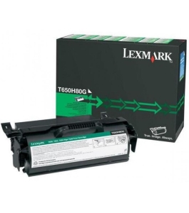 Toner lexmark t650h80g, black, 25 k, t650dn , t650dtn , t650n ,t652dn ,...