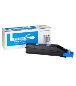 Toner original kyocera cyan, tk-865c, pentru taskalfa 250ci|300ci, 12k,...