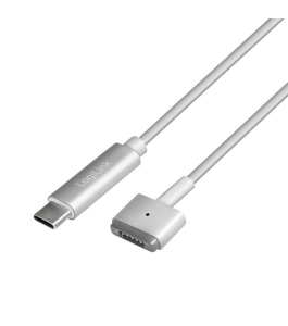 Cablu alimentare logilink pa0226, usb type-c (t) la apple magsafe2 (t), 1.8m,...