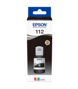 Cartus cerneala epson 112 ecotank , pigment black, capacitate 127ml, pentru...