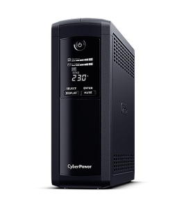 Cyberpower vp1200elcd - 1200va / 720w, avr, lcd, 5 prize schuko 319139