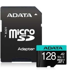 Card de memorie microsd adata premier pro, 128gb, adaptor sd, class 10...