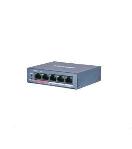 Switch hikvision ds-3e0105p-e/m(b), 4-port, poe 320185