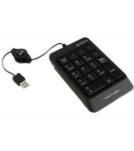 Tastatura a4tech numericpad fstyler fk13, neagra Gri 319614