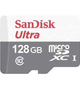 Card de memorie sandisk microsdxc, 128gb, adaptor sd, class 10 320463