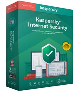 Kaspersky internet security eastern europe edition. 5-device 1 year renewal...