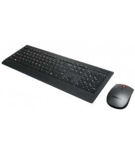 Kit tastatura si mouse wireless profesional lenovo (4x30h56829) Negru 321792