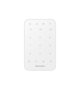 Tastatura wireless ax pro hikvision ds-pk1-e-we, 868mhz Alb 322773