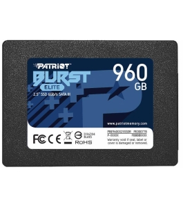 Ssd patriot burst elite, 960gb, sata iii (pbe960gs25ssdr) 323460