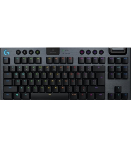 Tastatura gaming mecanica logitech g915 tkl tenkeyless lightspeed 920-009520,...