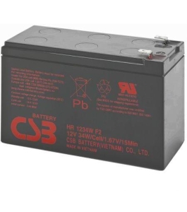 Baterie ups csb hr1234wf2, 12v 9ah, 150.9 x 64.8 x 94.3 mm, borne f2, durata...