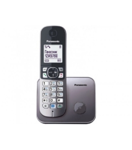 Telefon dect metalic, kx-tg6811fxm, panasonic 325118