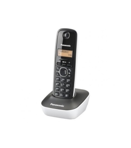 Telefon fara fir panasonic dect kx-tg1611fxw, caller id, alb/negru Negru...