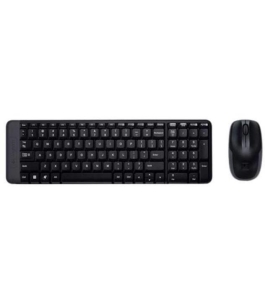 Logitech wireless combo mk220 - kit tastatura si mouse wireless (negru)...