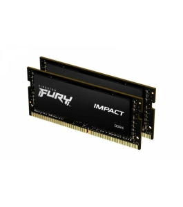 Memorie notebook kingston fury impact 16gb, ddr4, 3200mhz, cl20...