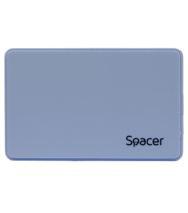 Rack extern spacer spr-25612bl pentru hdd/ssd 2.5 inch, usb 3.0, albastru...