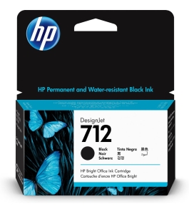 Cartus cerneala original hp black, nr.712, pentru designjet t630 series,...