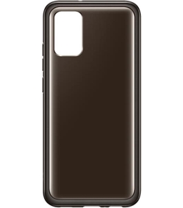 Husa samsung galaxy a02s soft clear cover black (ef-qa026tbegeu) Plastic...