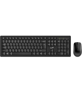 Kit tastatura si mouse genius slimstar c126 usb, negru Negru 328130