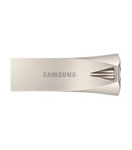 Stick usb samsung muf-64be3/apc bar plus 64gb, usb 3.1, auriu Metal Gri...