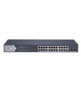 Switch hikvision ds-3e1526p-si, 24 x gigabit, poe 370w 327593