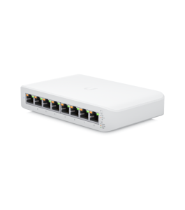 Switch poe ubiquiti usw-lite-8-poe, 8 x gigabit, carcasa plastic 327833