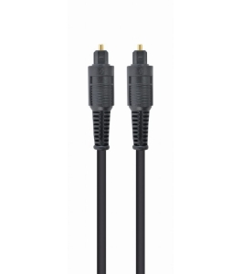 Cablu audio optic gembird toslink 3m, negru, cc-opt-3m 329126