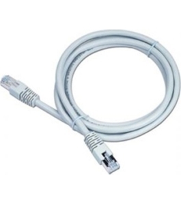 Cablu patch cord ftp gembird pp6-10m, cat6, cupru-aluminiu, 10m, gri, awg26,...