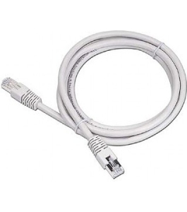 Cablu patch cord utp gembird cat5e, 2m, gri, cupru-aluminiu, awg26, pp12-2m...