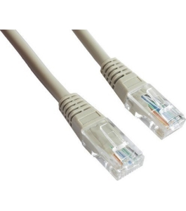 Cablu patch cord utp gembird cat5e, 30m, gri, awg26, pp12-30m - ideal pentru...