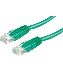 Cablu patch utp gembird cat5e, 2m, verde, awg26, pp12-2m/g 329140