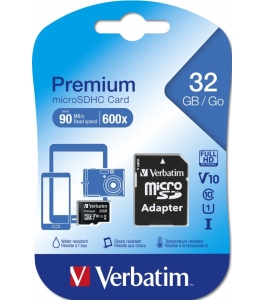 Card de memorie verbatim premium microsdhc 32gb c10 (44083) 328681