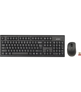 Kit tastatura + mouse a4tech 7100n, wireless, negru 329212