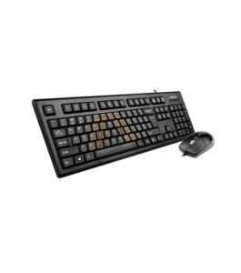 Kit tastatura + mouse a4tech krs-8572, usb, negru Negru 329118