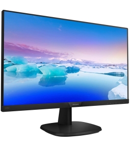 Monitor led philips 243v7qjabf/00, 23.8inch, fhd ips, 5ms, 60hz, negru Negru...