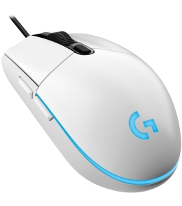 Mouse logitech gaming g203 910-005797, lightsync, alb 328814