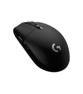 Mouse logitech gaming g305 910-005283, lightspeed hero, wireless, negru...