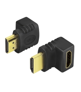 Adaptor video logilink ah0007, hdmi (t) la hdmi (m), 90 grade, 4k uhd...