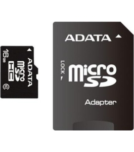 Card de memorie microsd adata premier, 16gb, adaptor sd, class 10 329345