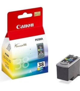 Cartus cerneala canon cl-38, color, capacitate 9ml / 205 pagini, pentru canon...