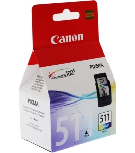 Cartus cerneala canon cl-511, color, capacitate 9ml / 245 pagini, pentru...