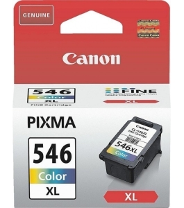 Cartus cerneala canon cl-546xl, color, capacitate 15ml, pentru canon pixma...