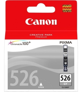 Cartus cerneala canon cli-526gy, grey, pentru canon pixma ip4850, pixma...