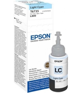 Cartus cerneala epson t6735, light cyan, capacitate 70ml, pentru epson l800...