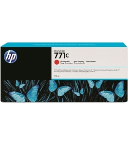 Cartus cerneala original hp red chromatic, nr.771c, pentru designjet z6200, ,...